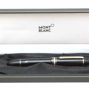 1S467☆MONTBLANC モンブラン☆ 万年筆 マイスターシュテュック 149 ペン先18K 美品【ニューポーン】の画像7