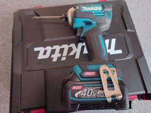 makita マキタ 40V 充電式インパクトドライバ TD001G バッテリー BL4025 ケース