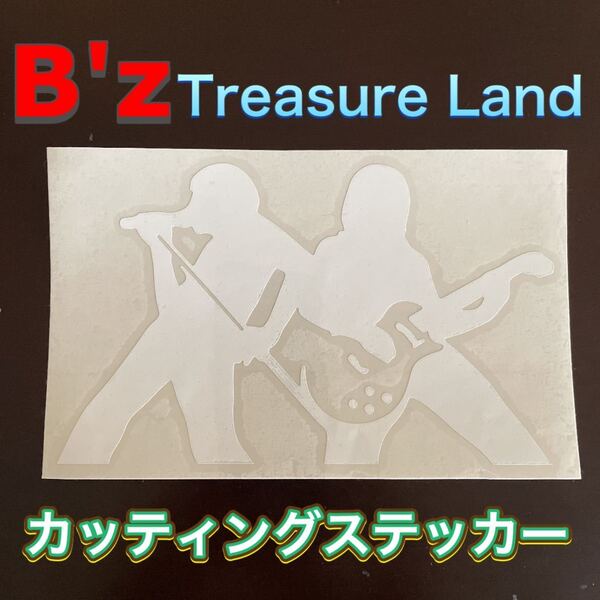 B'z【Treasure Land 2006】カッティングステッカー ホワイト