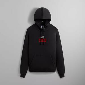 Disney Kith Mickey & Friends Cyber Monday Mickey Classic Logo Hoodie Black XL キス ディズニー ミッキー ボックス ロゴ フーディー