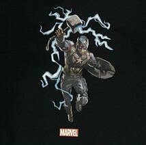 【希少】APPLEBUM×MARVEL　コラボスウェット　アベンジャーズ　キャプテンアメリカ　アップルバム　マーベル　ブランドロゴ　裏起毛_画像3