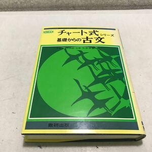 S07上▲ 改訂新版　チャート式シリーズ　基礎からの古文　今井卓爾/著　1979年2月発行　数研出版　古事記/源氏物語/竹取物語　▲231218