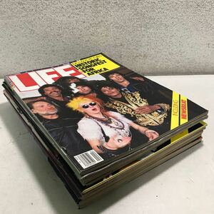 V03▲ 洋書　LIFE ライフ　12冊セット　1985年1月〜12月号　マイケルジャクソン/ダイアナ妃/ブルックシールズ　希少本　送料無料　◎231221