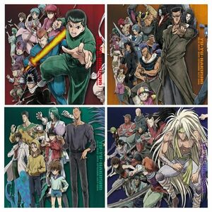 即決【新品・送料無料】！！Netflix放送で話題再燃！！アニメBlu-ray「幽☆遊☆白書 25th Anniversary Blu-ray BOX」 全4巻セット