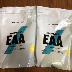 送料無料 国内発送 myprotein マイプロテイン EAA ゆず味 柚子味 パウダー 500g × 2袋 計1kg 筋トレ BCAA ダイエット