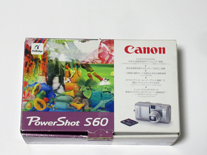 【箱のみ】 Canon PowerShot S60 元箱