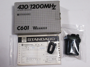 日本マランツ (STANDARD) 430/1200MHz W-BANDER C601 （動作品、受信改造済み、元箱、取扱説明書）