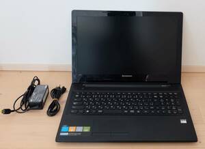 ★Lenovo G50-45 /Windows10/AMD E1-6010/RAM 8GB/HDD 500GB/MS Office/DVD/ACアダプター