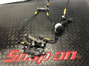 固着無 確実実動 極上 ZRX400 6pod フロントブレーキキャリパー マスターシリンダー 検 エンジン フレーム 外装 タンク BEET ゼファー400