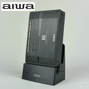 【希少品】AIWA HS-PX30 HX AMORPHOUS HEAD ステレオ カセット プレーヤー カセットボーイ アイワ レトロ ポータブル 昭和 電池 アダプター