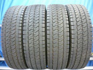 【1円開始】ブリヂストンBLIZZAK VL10●195/80R15●7分山 4本 2022年製！取付/手渡し可！●ブリヂストン●(tQ960