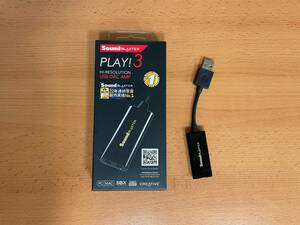 【中古】 Creative Sound Blaster Play! 3 USB DAC AMP