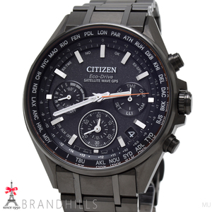 シチズン 腕時計 アテッサ エコドライブ GPS衛星電波 スーパーチタニウム CC4004-58E F950-T024521 CITIZEN 美品