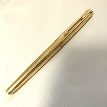 高級万年筆 洗浄 グリスアップ PARKER パーカー XF 14K GF カートリッジ コンバータ? 14K(585) 金ペン バレル ゴールド IW312BP01PRK//_画像4