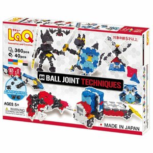 即有 新品未開封 LaQ ラキュー ボールジョイント テクニック BALL JOINT TECHNIQUES ヨシリツ 同梱可 宅急便 送料950円～