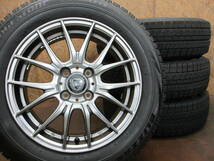 ★CLAIRE MESH + スタッドレス BRIDGESTONE BLIZZAK VRX 175/65R15 4本セット[アクア ヤリス シエンタ ノート フリード フィット スイフト]_画像1