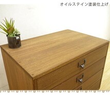 受注生産品 桐タンス チェスト 幅55 テーブル ウッドテーブル 和タンス 脚付き 木製 リビング収納 北欧 アンティーク 国産 送料無料_画像4