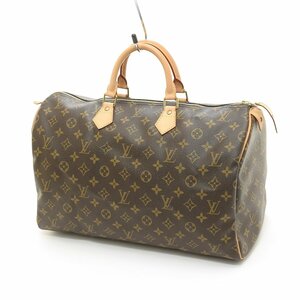 □494039 LOUIS VUITTON ルイヴィトン ハンドバッグ モノグラム スピーディ40 ミニボストンバッグ M41522 レディース ブラウン