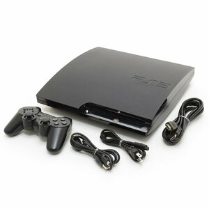 ▽497861 SONY PlayStation3 本体セット CECH-2000A 動作確認済 初期化済 120GB ソニー プレイステーション3 PS3