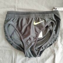 NIKE(グレーXS) ハイレグレーシングブルマ B12-3_画像4