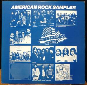 【VPS282】V.A.「American Rock Sampler」, 75 JPN Compilation/白ラベル見本盤　★カントリー・ロック/ポップ・ロック/クラシック・ロック