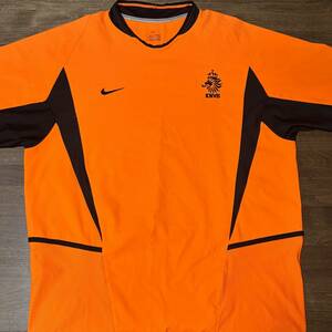 ◎02-03 NIKE オランダ代表 ユニフォーム M 半袖 ホーム ナイキ 2002-2003 Netherlands national football team shirt