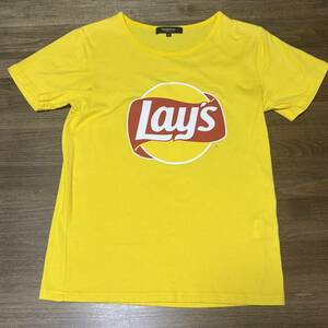 ◎(Doublefocus) Lay's レイズ ポテトチップス Tシャツ shirt