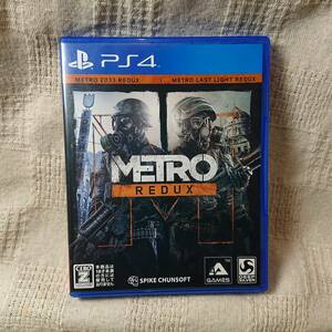 美品[Zz] PS4 Play Station 4 　Metro Redux メトロ リダックス 　定形外郵便250円発送