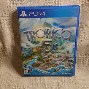 美品[Zp] PS4 Play Station 4 　 TROPICO5　トロピコ5　定形外郵便250円発送