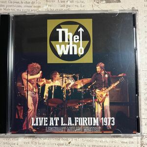 THE WHO LIVE AT l.A.FORUM 1973