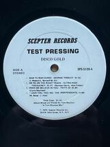 【 Remix by Tom Moulton 】Disco Gold - Scepter Records - SPS-5120 ,Vinyl ,LP,Compilation, Test Pressing ,Promo,Stereo, US 1975_画像1