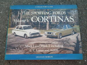 要所　THE SPORTING FORDS CORTINA　フォード　コルチナ　ロータス　GRAHAM ROBSON　送料無料