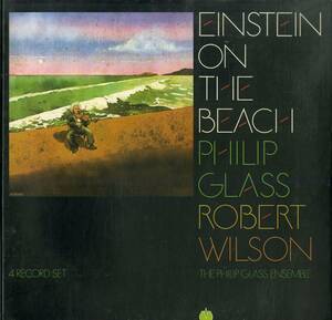 A00578507/●LP4枚組ボックス/フィリップ・グラス / ロバート・ウィルソン「The Philip Glass Ensemble - Einstein On The Beach (1979年