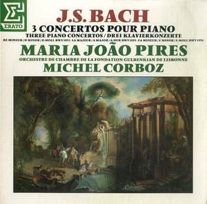 A00576782/LP/マリア・ジョアン・ピリス(Pf) / ミシェル・コルボ(指揮)「3 Concertos Pour Piano = Three Piano Concertos = Drei Klavie