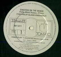 A00578507/●LP4枚組ボックス/フィリップ・グラス / ロバート・ウィルソン「The Philip Glass Ensemble - Einstein On The Beach (1979年_画像3