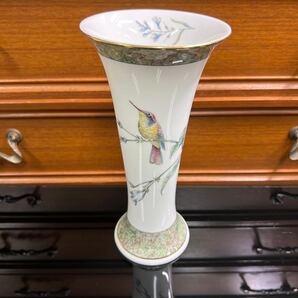 WEDGWOOD HUMMING BIRDS フラワーベース 花瓶 花器 インテリア 売切りの画像1