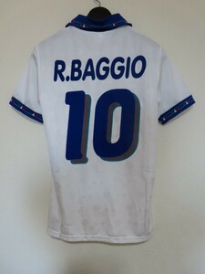 ロベルト・バッジオ イタリア代表 アウェイ ユニフォーム S サッカー セリエA ユベントス ウェア シャツ 1994 アメリカ ワールドカップ