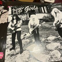 サイン入りTHE B GIRLS/BAD NOT EVIL 限定スターダストVINYL!アナログレコード　ガレージ パンク_画像5