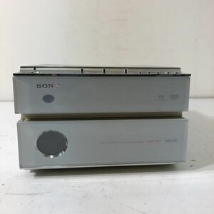 SONY HCD-SE7 CD/DVD/MD対応 コンポ 本体のみ 動作未確認 AAL1101大2661/1214