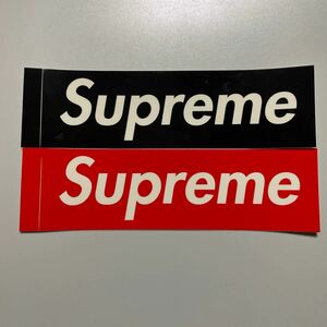 supreme ステッカー　ロゴクリア