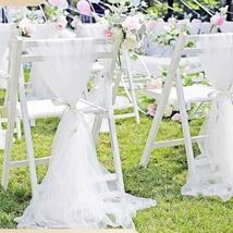 チュール オーガンジー 装飾用 結婚式 誕生日 撮影用 背景布 パーティー_画像2