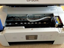 ★【 動作確認済み 】☆彡 EPSON エプソン インクジェット プリンター 複合機 EW-452A ホワイト 白_画像5