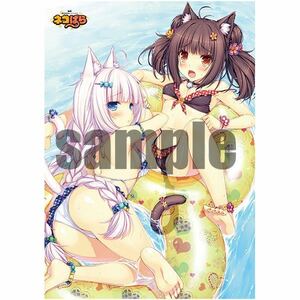 【激レア】ネコぱら さよりイラスト展 B2ポスター A ショコラ＆バニラ 正規品 さより NEKO WORKs NEKOPARA コミケ