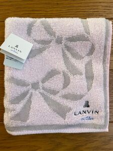 【新品未使用】LANVIN タオルハンカチ