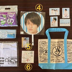 【Welcome to Sexy Zone Tour の 菊池風磨 グッズ8点