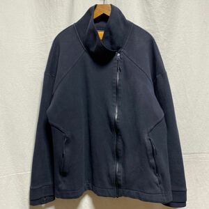 珍品　CHAMPION VICTORY FLEECE ダブルライダースジャケット　ブラック　XXL 古着　00s ブルゾン　カットソー　チャンピオン