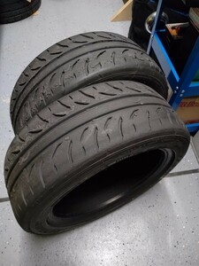 ★バリ山！ダンロップ DIREZZA Z3 ディレッツア ZⅢ 205/50R16 2本 中古★