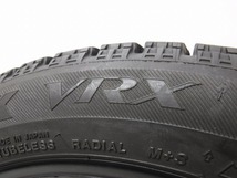 送料無料 165-55R14 9分山 ブリヂストン ブリザック VRX 2017年製 中古スタッドレスタイヤ【1本】(AGS-0113）_画像5