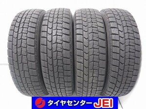 155-70R12 9.5-9分山 ダンロップ ウィンターマックスWM02 2021年製 中古スタッドレスタイヤ【4本セット】送料無料(AS12-2999）