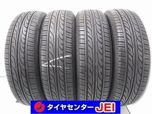 155-65R14 9-8.5分山 ダンロップ EC202 2022年製 中古タイヤ【4本セット】送料無料(AM14-6494）